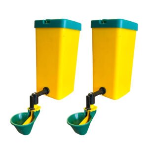 Ensemble de 2 abreuvoirs pour volailles - 1 L