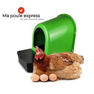Pondoirs en plastique avec glissade pour les œufs - Paquet de 5