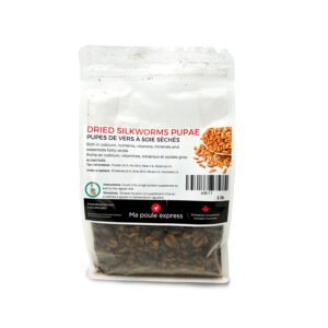 Pupes de vers à soie séchés 1lb - 5lb